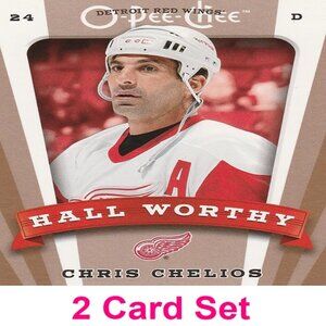 Chris Chelios Hockey Card Collection